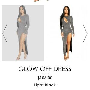 NAKED Wardrobe Glow Off Dress BRAND NEW NWT